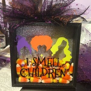 Halloween shadow box